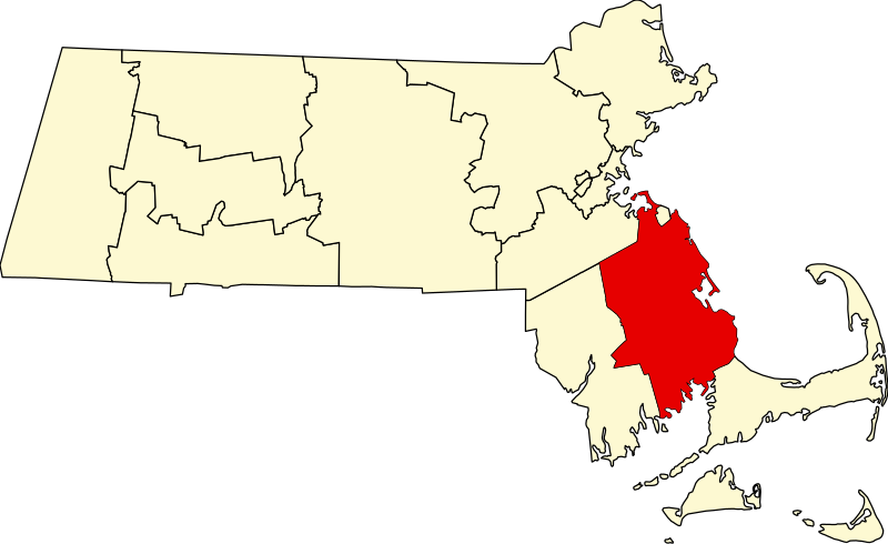 File:Map of Massachusetts highlighting Plymouth County.svg