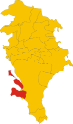 Rosolini - mapa