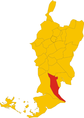 Localização de Staranzano