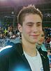 Swimmer Marc Hinawi at the Israel Swimming Championships (25-meter pool), in February 2013