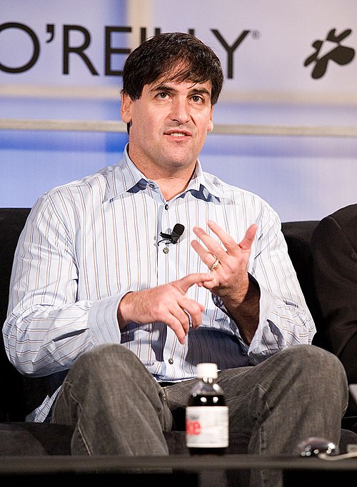 Mark Cuban guest starred in the episode.