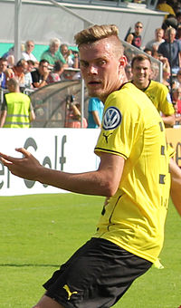 Ducksch 2013-ban a Borussia Dortmund mezében