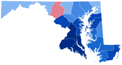 Resultados de las elecciones presidenciales de Maryland 1868.svg