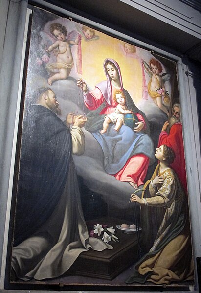 File:Matteo rosselli, madonna del rosario e santi, 1609, 01.JPG