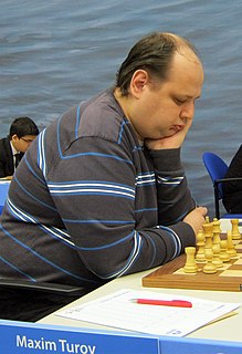 <span class="mw-page-title-main">Maxim Turov</span> Russian chess player