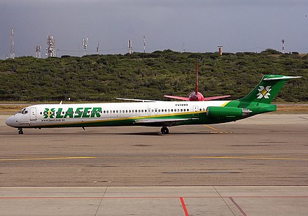 LASER Airlines is the largest passenger operator.