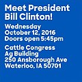 Meet Bill Clinton! October 12, 2016.jpg
