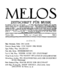 Umschlagtitel eines Heftes 1924