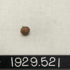 Metal Button, Yale University Art Gallery, inv. 1929.521