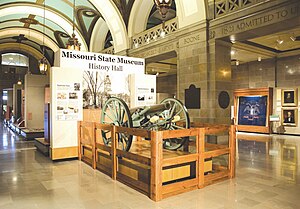 Entry to the Missouri State Museum Missouri State Museum Entrance.jpg