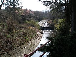 Papakův potok v Mořkově