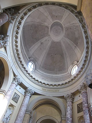 <span class="mw-page-title-main">Elliptical dome</span> Dome who bottom cross section takes the form of an ellipse