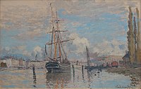 The Seine at Rouen Monet - La Seine a Rouen, 1872.jpg