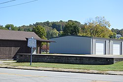 Site of the former Monongahela College on Pennsylvania Route 188