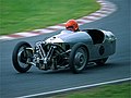 Morgan Jap, konstrujaro 1932, en la sudkurbo de la motodromo Nürburgring