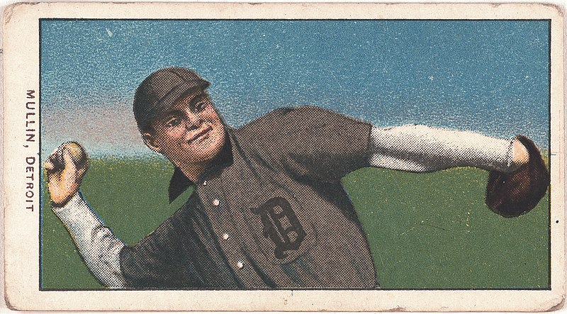 File:Mullin, Detroit Tigers, baseball card portrait LCCN2008676596.jpg