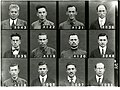 Depicted: (row one) Lange, O. G.; Turner, Charles L.; Taylor, Myron D.; Mooney, Q. V.; (row two) Bowker, R. C.; Scholz, W. P.; Pernot, F. E.; Harrison, T. R.; (row three) McAlister, D. I.; Snow, H. A.; Werden, Edw.; Beltz, H. H.