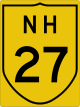 National Highway 27 shield}}