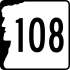 New Hampshire Route 108 маркері