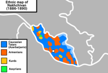 Ethnic map of Nakhchivan in 1886-1890 Nakhchivan ethnic map (1886-1890).png