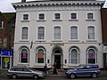 Provincial Neo-Renaissance English style: the NatWest Bank at Leighton Buzzard, Bedfordshire, England is an example of the manner in which Neo-Renaissance architecture evolved among lesser architects in more modest surroundings as it gained in popularity