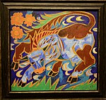 Den blå kon (1911), Albertina, Wien.