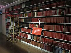 Stacks in the National Agricultural Library in 2018