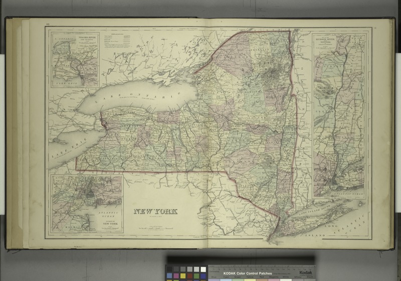 File:New York; Niagara River and Vicinity; Map of the Hudson River from New York to Saratoga Springs; Vinicity of New York NYPL1575956.tiff