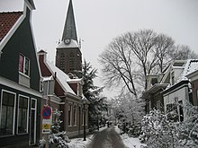 Nieuwendammerdijk en Buiksloterdijk, Amsterdam-Noord, winter 2010