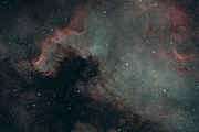 North America Nebula with Triad Quadband Filter