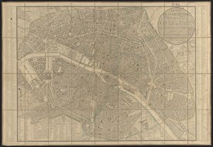 Lossy page1 300px nouveau plan itin%c3%a9raire de la ville de paris... 1837   norman b. leventhal map center.tif