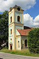 Čeština: Kostelík v Artolci, části Nové Bystřice English: Small church in Artolec, part of Nová Bystřice, Czech Republic.