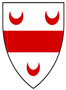 Ogle Medieval coat of arms Ogle coat of arms.svg