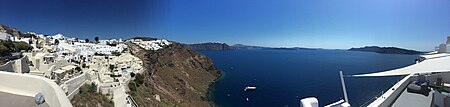 Oia santorini panoramic view overlooking volcano.JPG