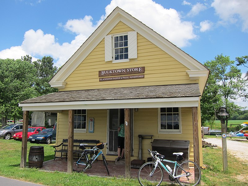 File:Old General Store in Bucktown...The store also serves Blackwater Paddle and Pedal Adventures - panoramio.jpg