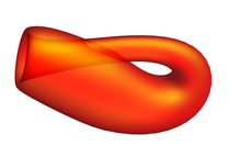 A Klein bottle Orange Klein Bottle.png