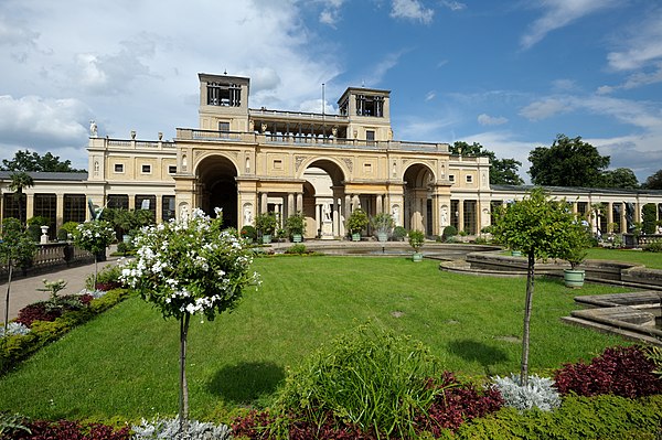 The Orangerieschloss built by Frederick William IV of Prussia in Potsdam in the mid-19th century