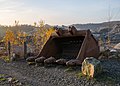* Nomination Excavator bucket at the Piesberg quarry railway, just before sunset. Osnabrück, Lower Saxony, Germany --Basotxerri 08:31, 25 December 2016 (UTC) * Promotion Very special! Good quality. -- Johann Jaritz 08:36, 25 December 2016 (UTC)