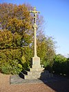 Ovillers-la-Boisselle, breton kálvária az 1914. december 17-én elesett 19. gyalogezred breton katonáinak emlékére.