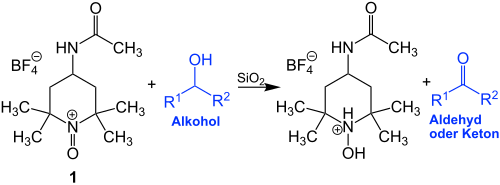 Oxidationsreaktion mit dem Bobbitt-Salz