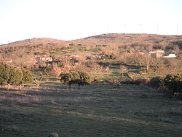 Vista de Navagallega desde el Cerro de Santa Cruz