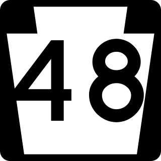 <span class="mw-page-title-main">Pennsylvania Route 48</span> State highway in Allegheny County, Pennsylvania, US