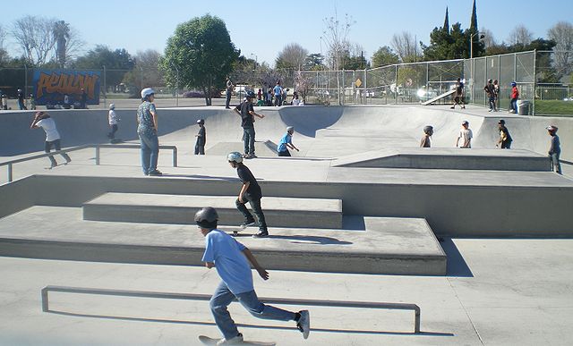 Pedlow Skate Park, in Encino.