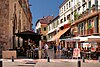 A shopping street in quartier Saint-Jean