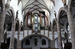 Pfarrkirche Maria Himmelfahrt - Orgel.JPG
