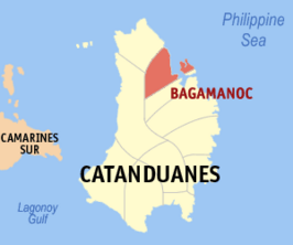 Kaart van Catanduanes