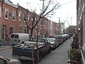 Meredith Street, Fairmount, Philadelphia, PA 19130, looking east, 2500 block