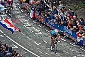 Philippe Gilbert ip de Cauberg, WK vèlokoers 2012