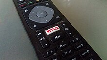 US Philips TV Controller with built in Netflix Streaming button Philips remote control with a Netflix button, Finsterwolde (2019) 04.jpg