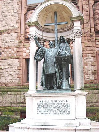 <span class="mw-page-title-main">Statue of Phillips Brooks</span> Statue in Boston, Massachusetts, U.S.